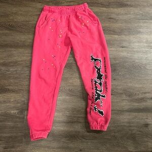 P* nk Sp5der sweatpants
